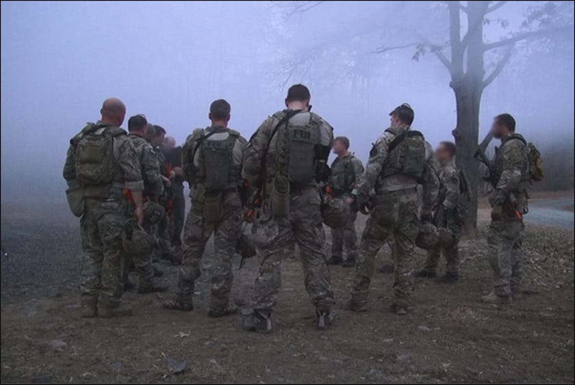 FBI HRT Law Enforcement Equivalent of Delta Force